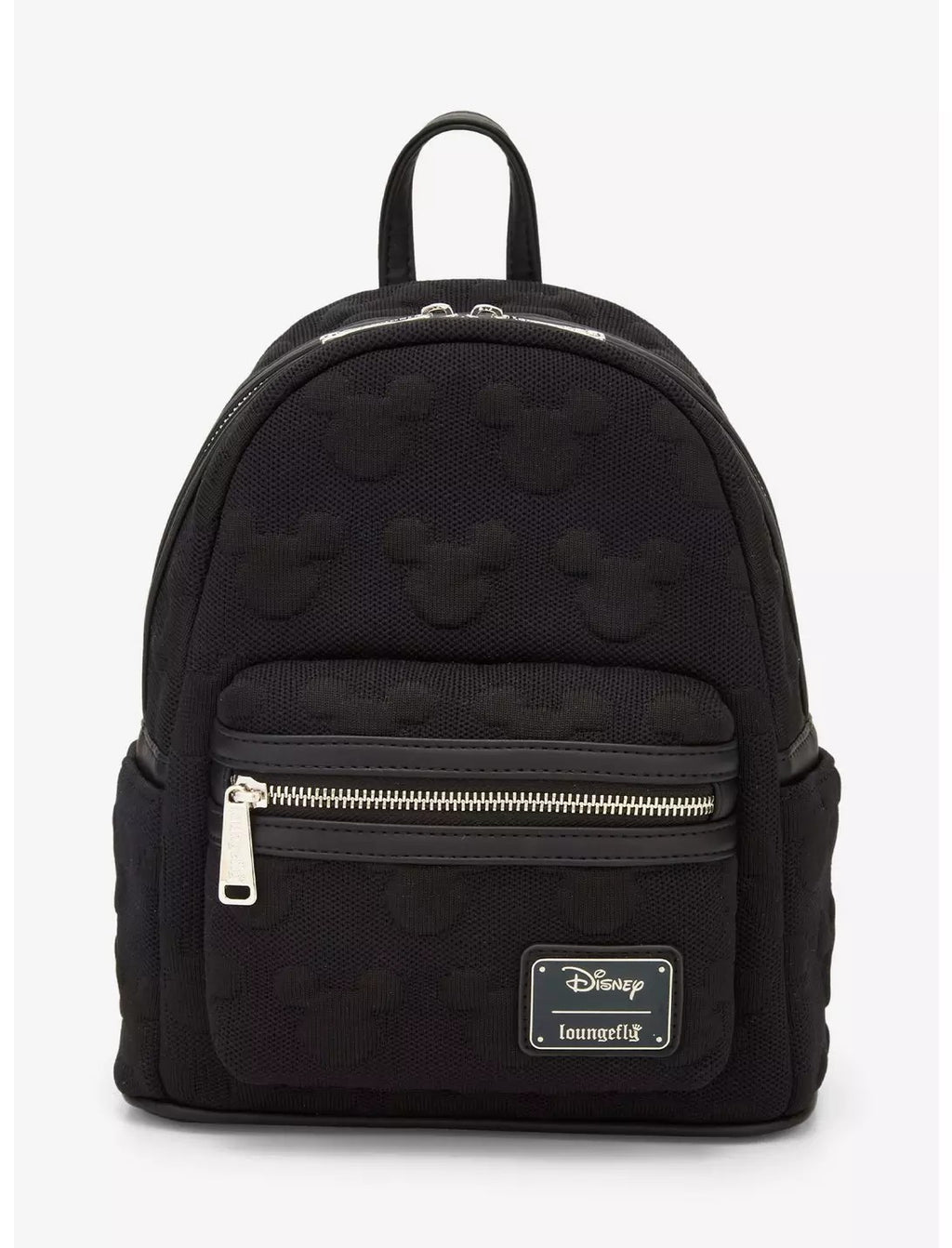 Loungefly Disney Mickey Mouse Silhouette Mesh Textured Mini Backpack