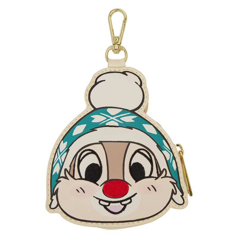 Loungefly Disney Mickey & Friends Holiday Snow Tote Crossbody Bag with Coin Bag