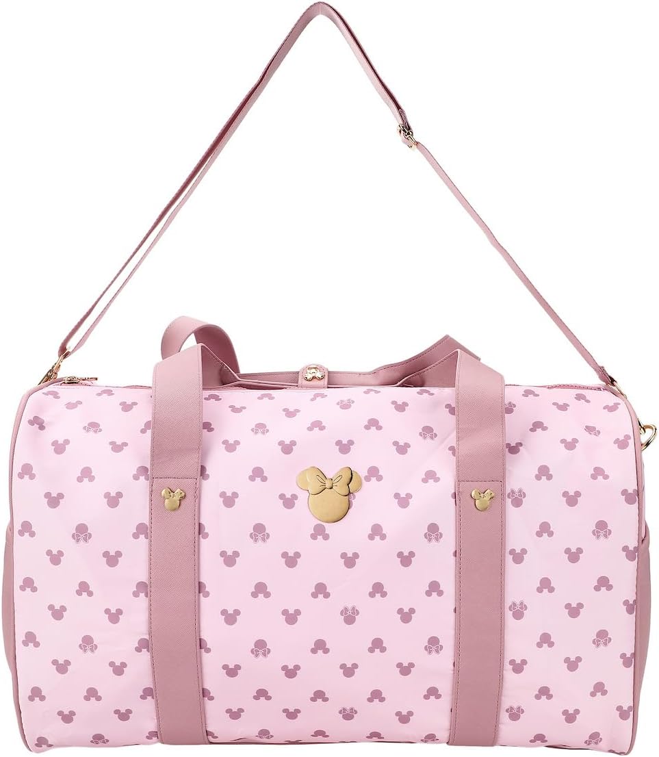 BioWorld Disney Minnie Mouse Ears Pink 18" Duffle Bag
