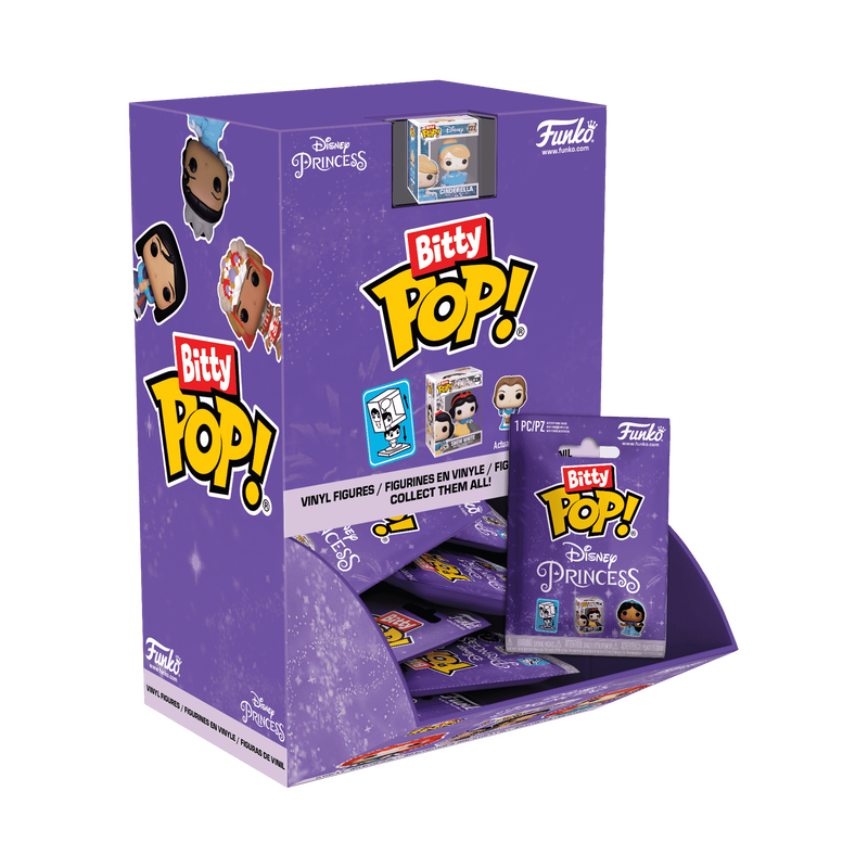 Funko Bitty POP! Disney Princesses Mystery Blind Bag – 1 Random Figure