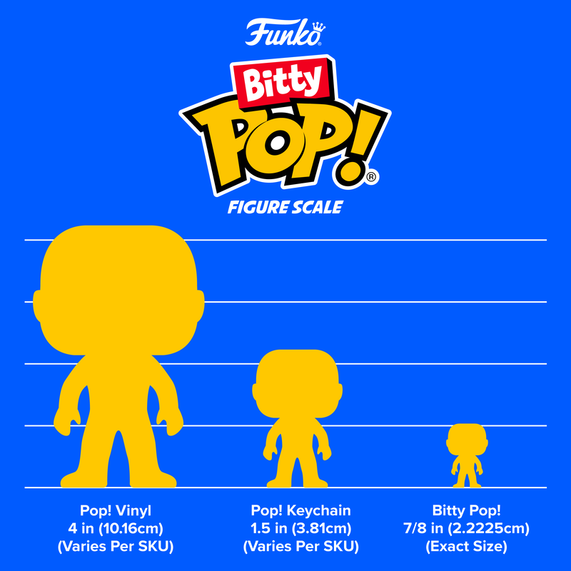 Funko Bitty POP! Disney Princesses Mystery Blind Bag – 1 Random Figure