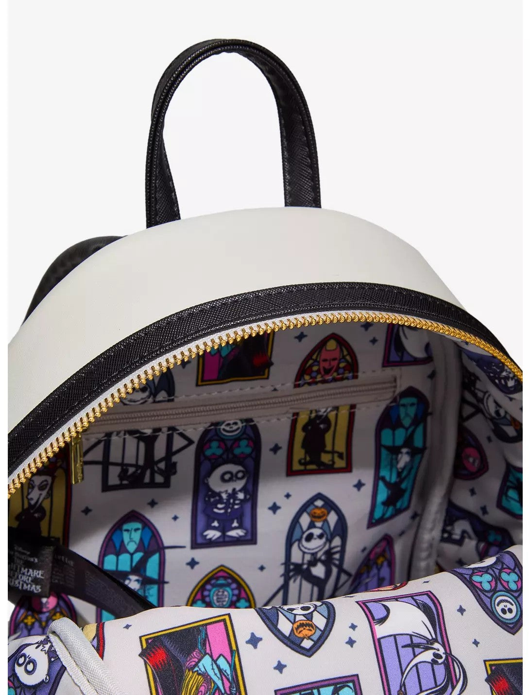 Loungefly Disney The Nightmare Before Christmas Stained Glass Mini Backpack