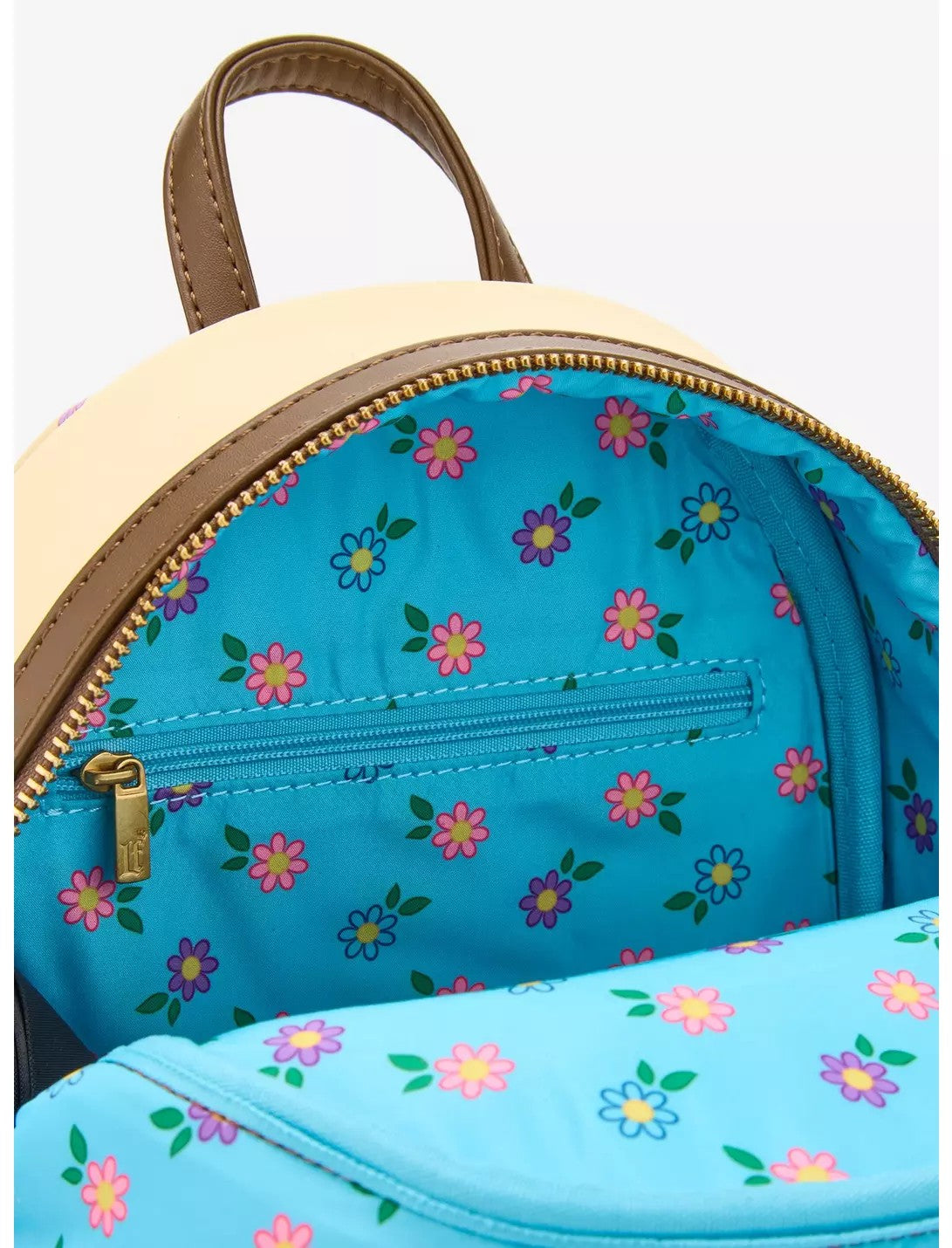 Loungefly Disney Tangled Pascal Flower Mini Backpack