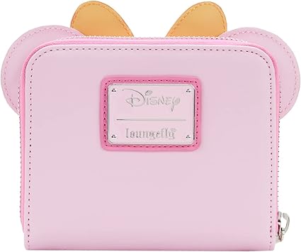 Loungefly Disney Pastel Ghost Minnie Glow in the Dark Women's Zip-Around Wallet