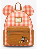 Loungefly Disney Mickey Mouse Picnic Ears Mini Backpack