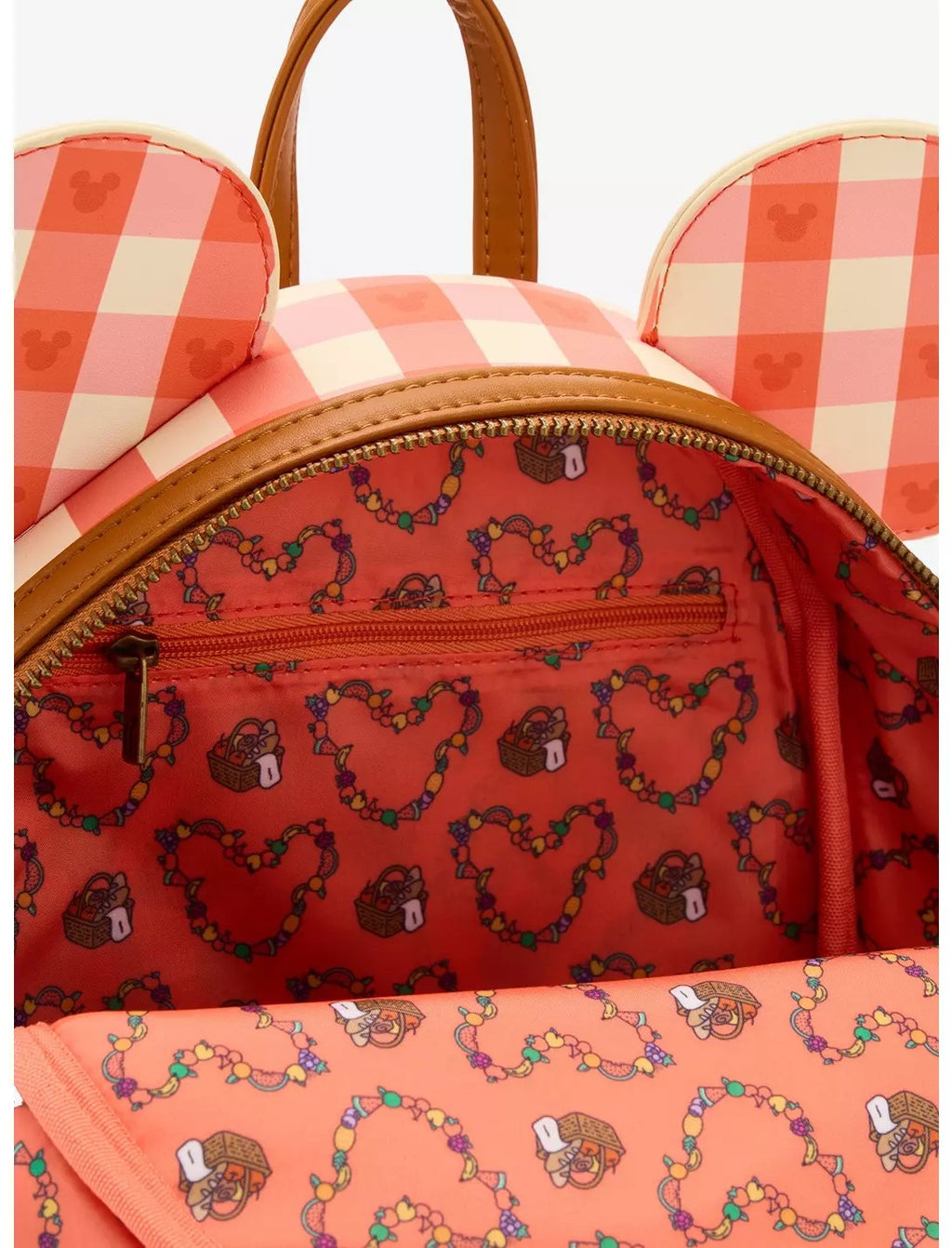 Loungefly Disney Mickey Mouse Picnic Ears Mini Backpack