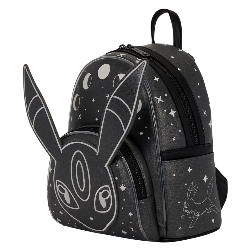 Loungefly Pokémon Umbreon Moon Phases Light-Up & Glow Mini Backpack