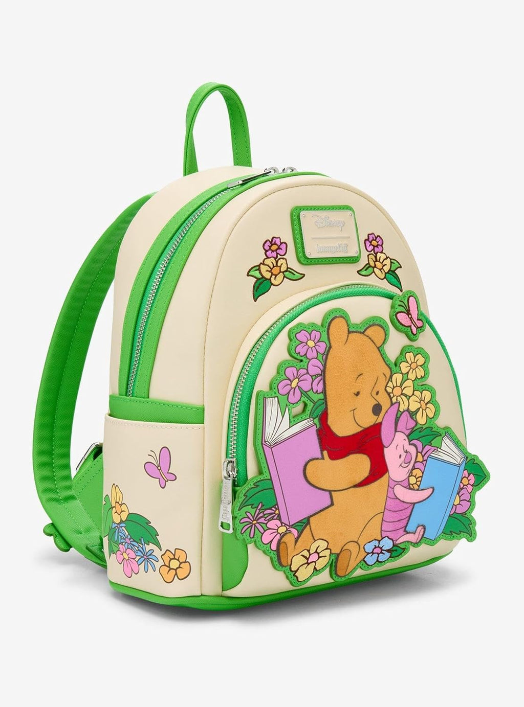 Loungefly Disney Winnie the Pooh Piglet & Pooh Bear Reading Mini Backpack