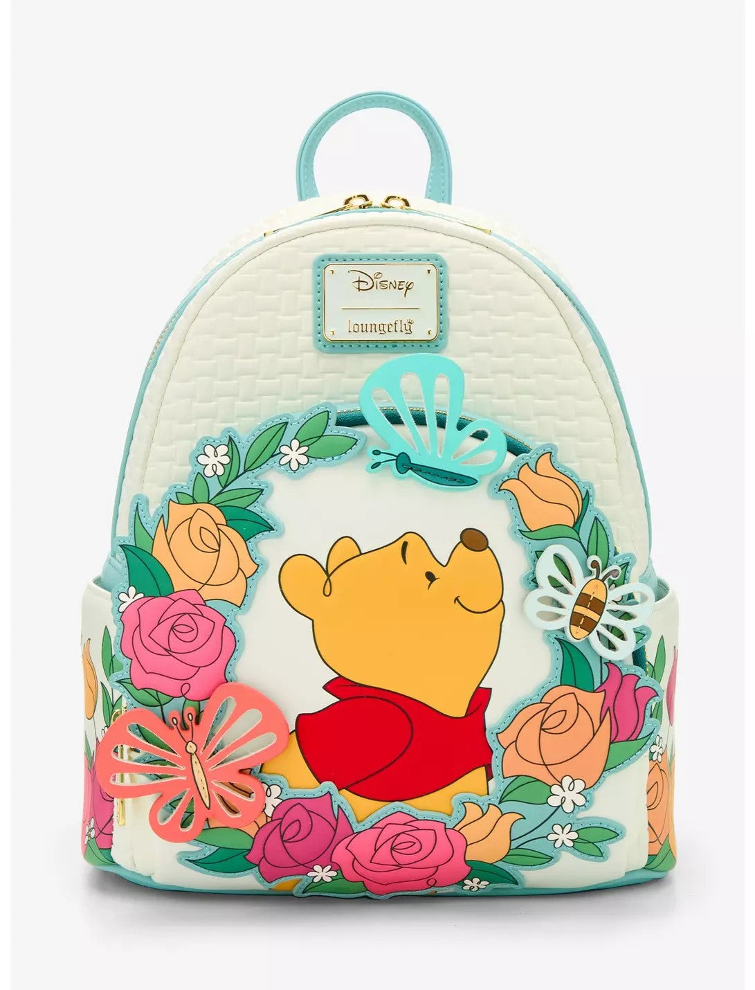 Loungefly Disney Winnie the Pooh Floral Mini Backpack