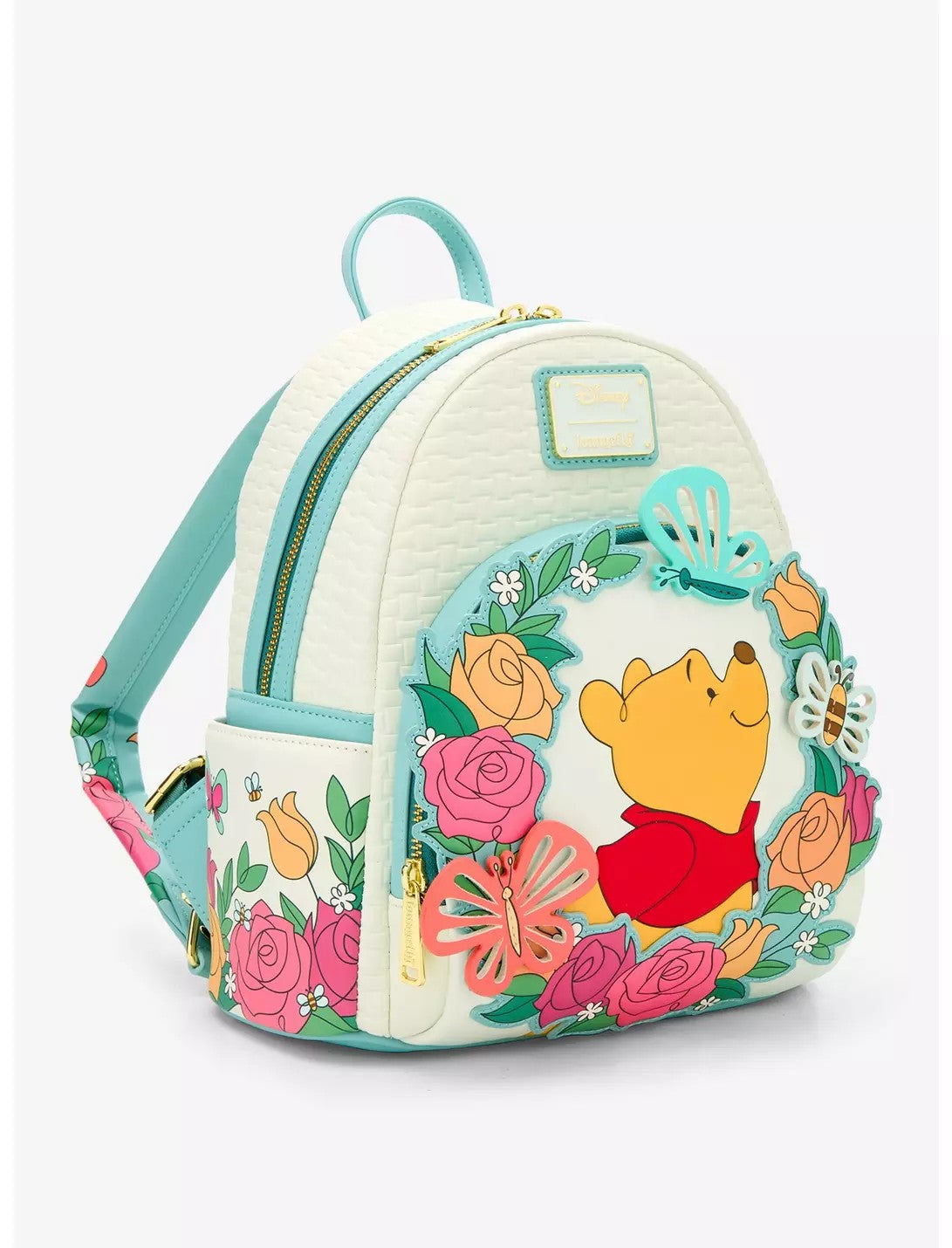 Loungefly Disney Winnie the Pooh Floral Mini Backpack