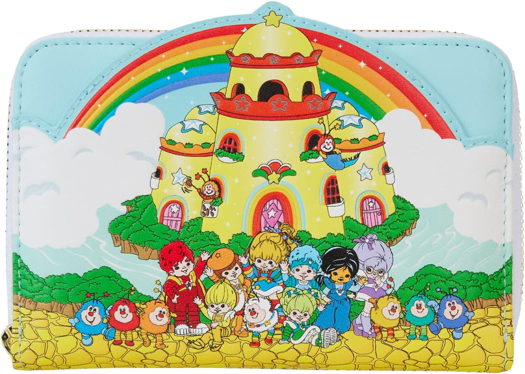 Loungefly Rainbow Brite Color Castle Zip Around Wallet