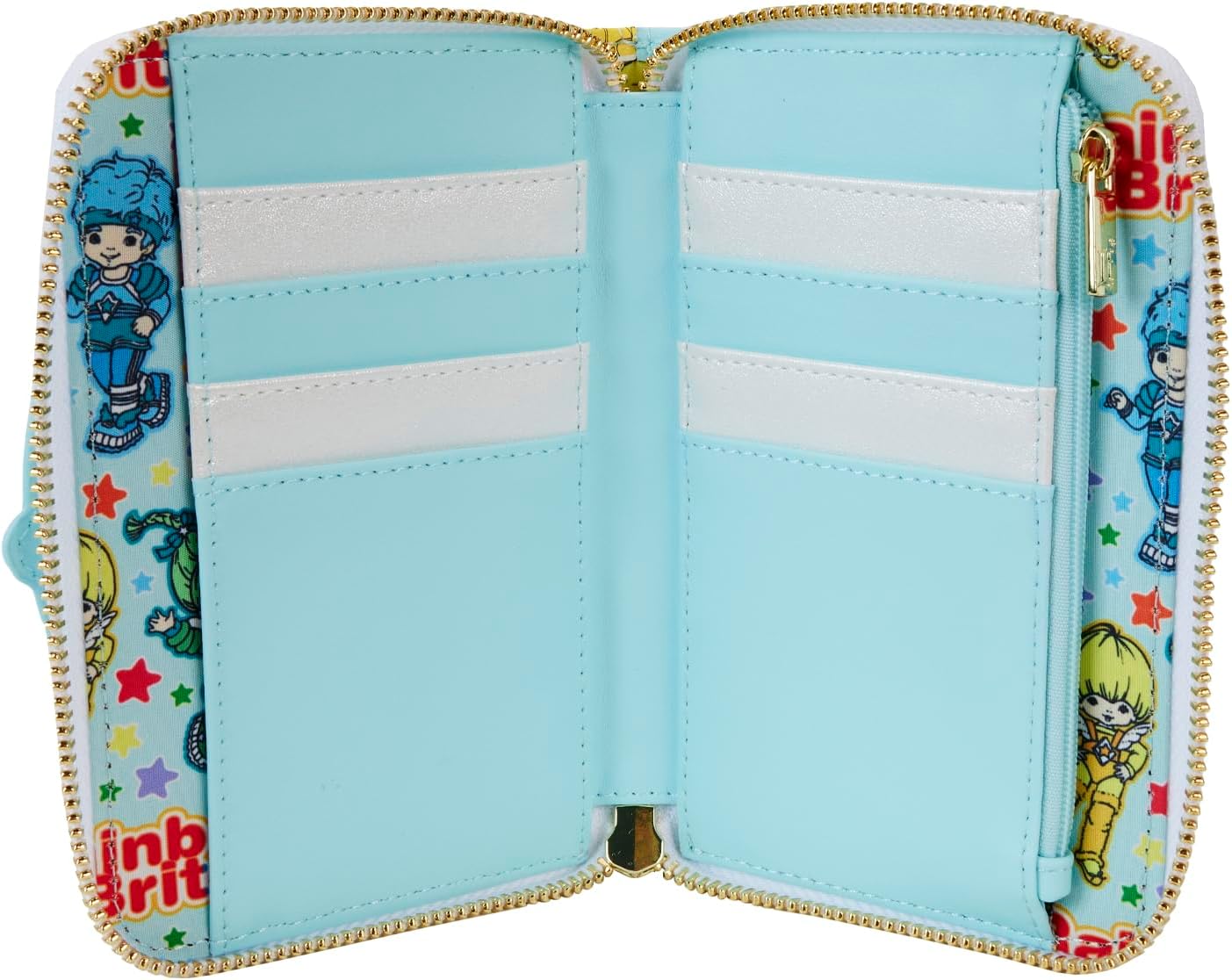 Loungefly Rainbow Brite Color Castle Zip Around Wallet