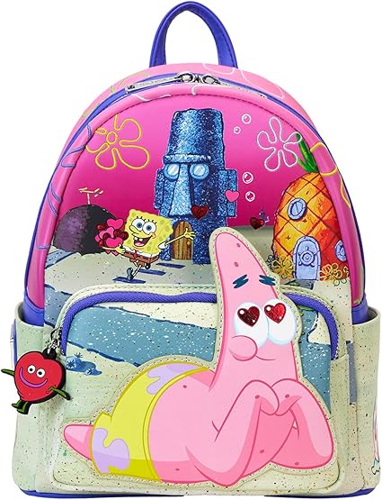 Loungefly Nickelodeon Spongebob & Patrick Mini Backpack