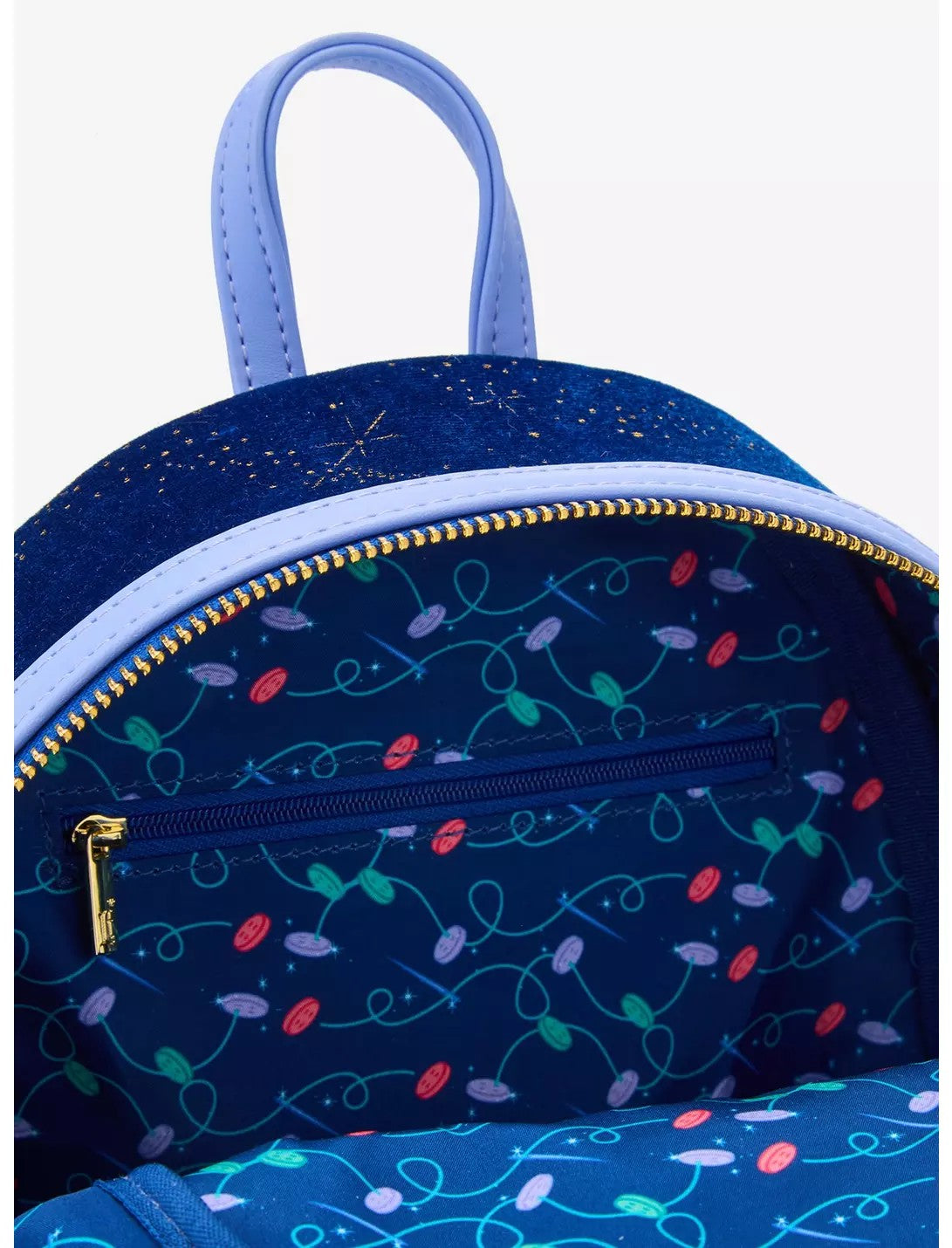 Loungefly Disney Peter Pan Tinker Bell Buttons Light-Up Mini Backpack