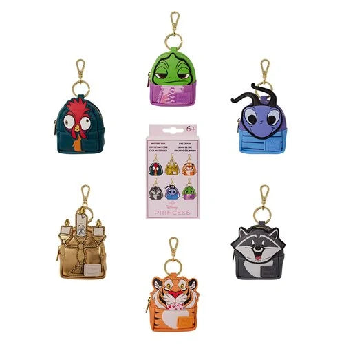 Disney Princess Sidekicks Mini-Backpack Mystery Box Bag Charm
