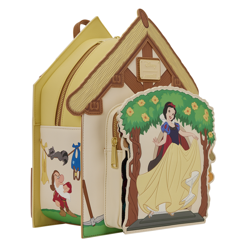 Loungefly Snow White Cottage Mini Backpack