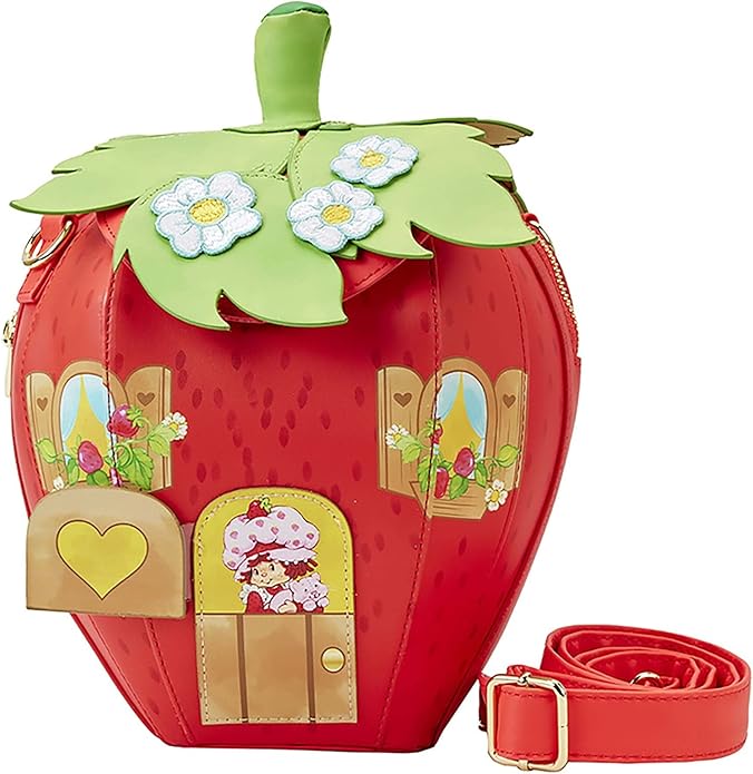 Loungefly Strawberry Shortcake Strawberry House Crossbody Bag