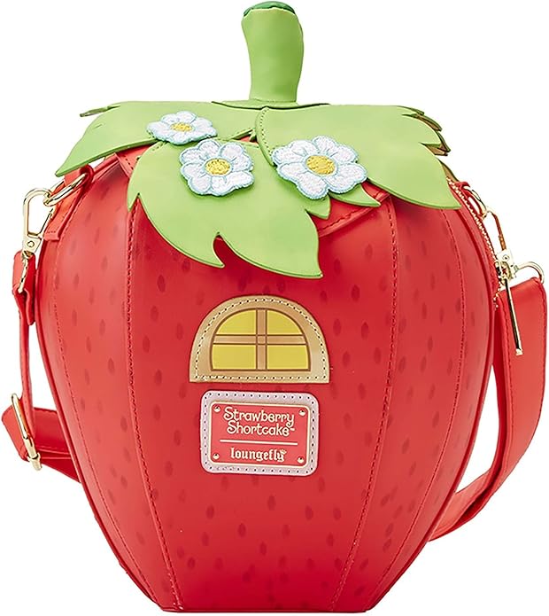 Loungefly Strawberry Shortcake Strawberry House Crossbody Bag