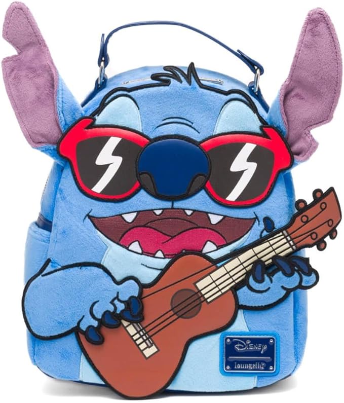 Loungefly Disney Lilo & Stitch Ukulele Cosplay Backpack