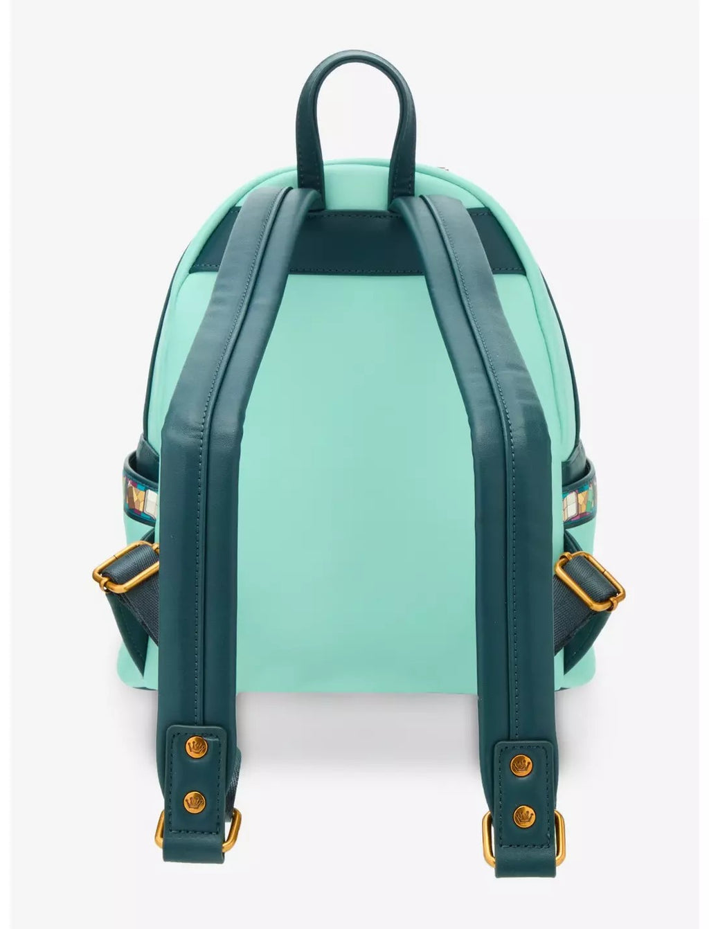 Loungefly Disney The Sword in the Stone Stained Glass Portrait Mini Backpack