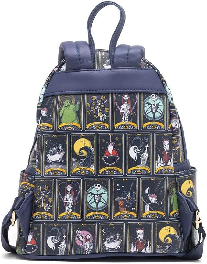 Loungefly Disney Nightmare Before Christmas Allover Print Tarot Backpack