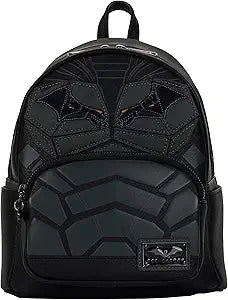 Loungefly DC The Batman Mini Backpack with Matching Wallet