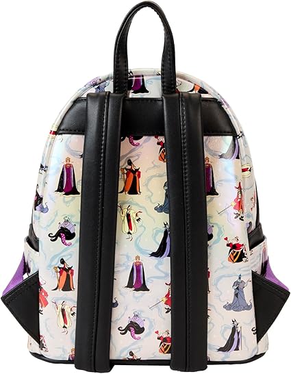 Loungefly Disney Villains Iridescent Mini Backpack