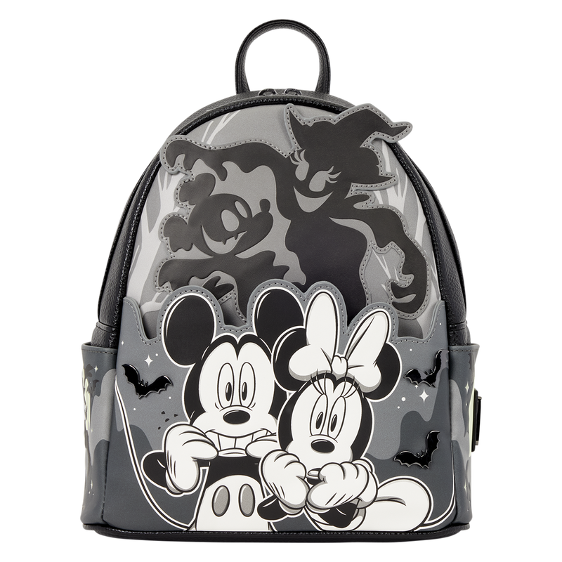 Mickey & Minnie Ghost Light-Up Glow Mini Backpack