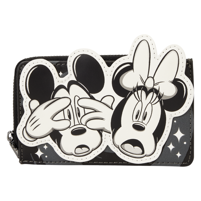Mickey & Minnie Mouse Ghost Zip Around Card Holder
