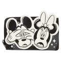 Mickey & Minnie Mouse Ghost Zip Around Card Holder