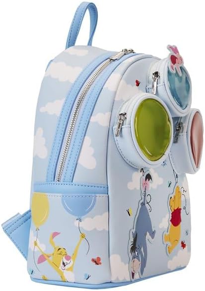 Loungefly Winnie the Pooh and Friends Floating Balloons Mini Backpack