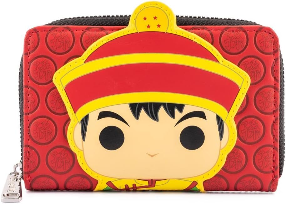 Loungefly POP Dragon Ball Z Saiyan Gohan Piccolo Faux Leather Wallet