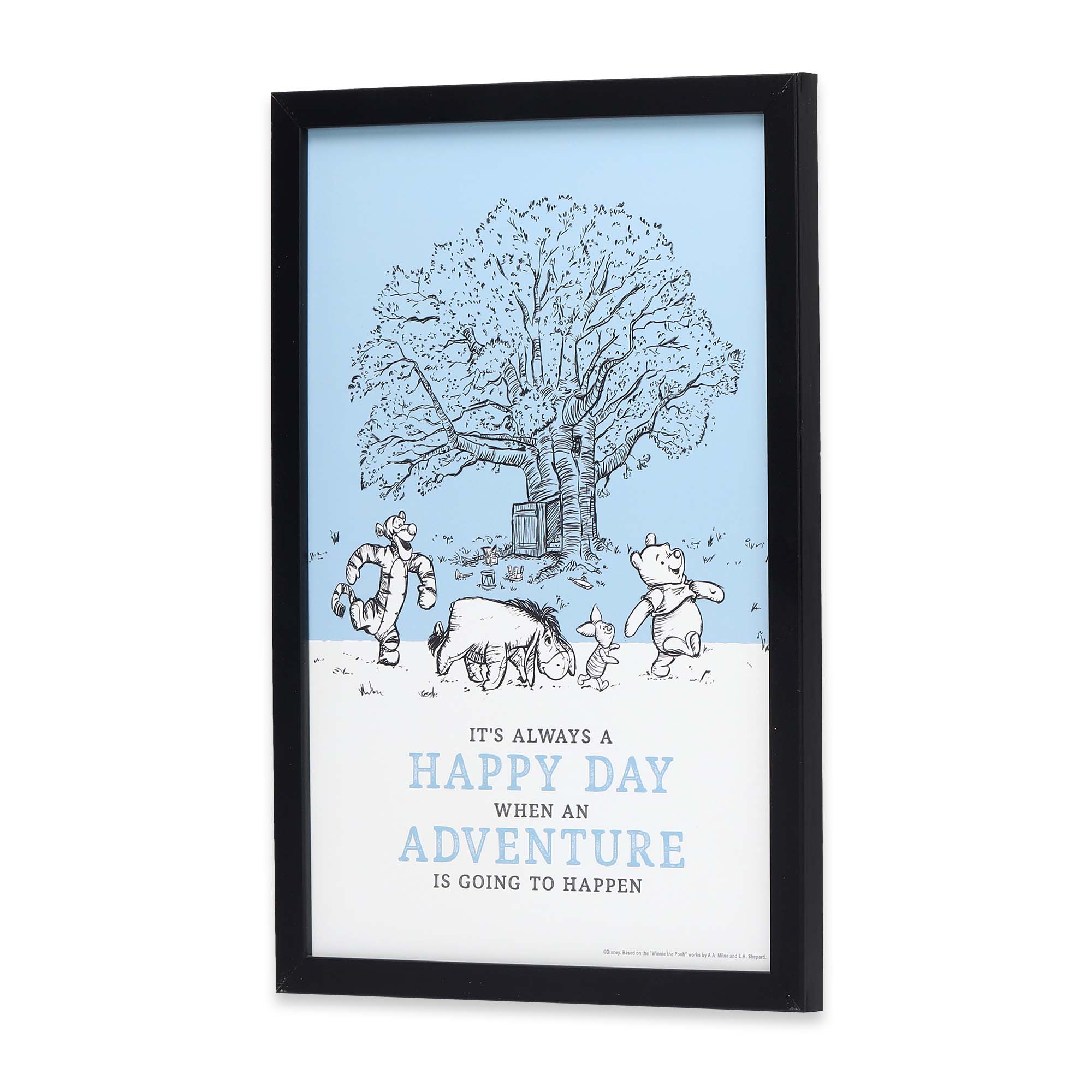 Winnie The Pooh Making Memories Wood Wall Decor: Wood
