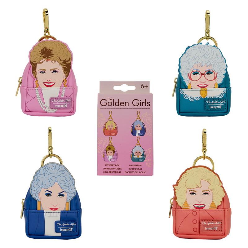 Golden Girls Mystery Mini Backpack Bag Charm