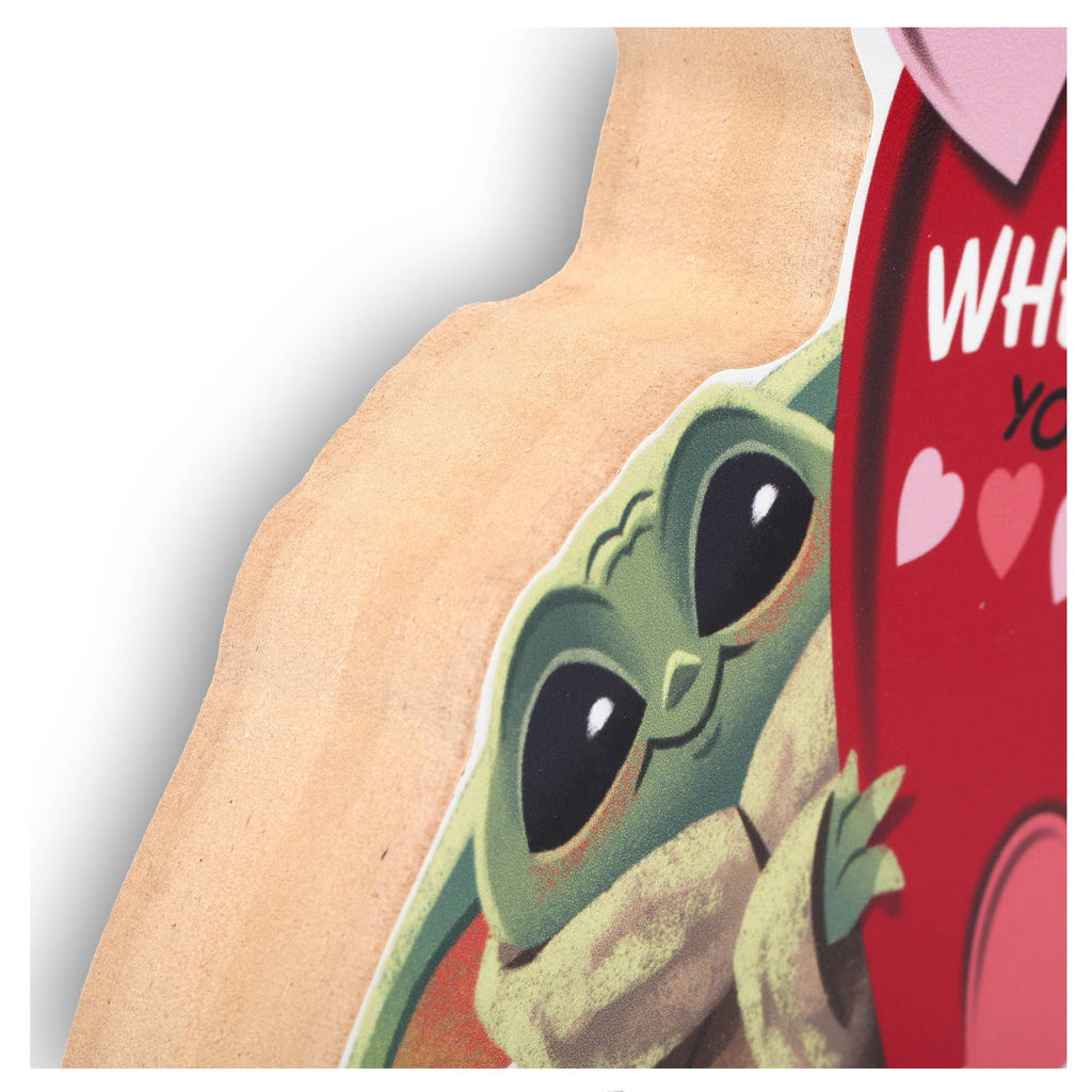 The Mandalorian The Child Wherever You Go Chunky Wood Decor: Wood