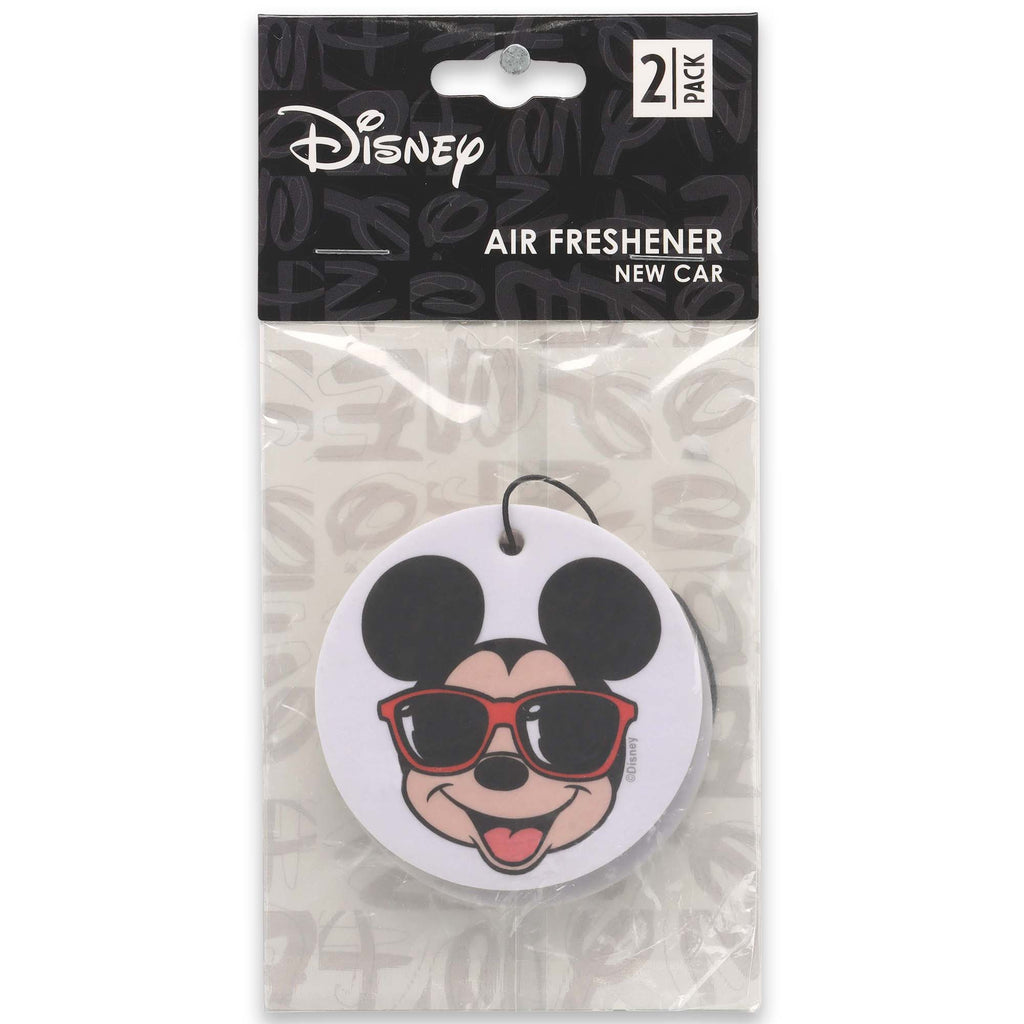 Disney Mickey Mouse in Sunglasses Car Air Freshener 2 pack: Fabric