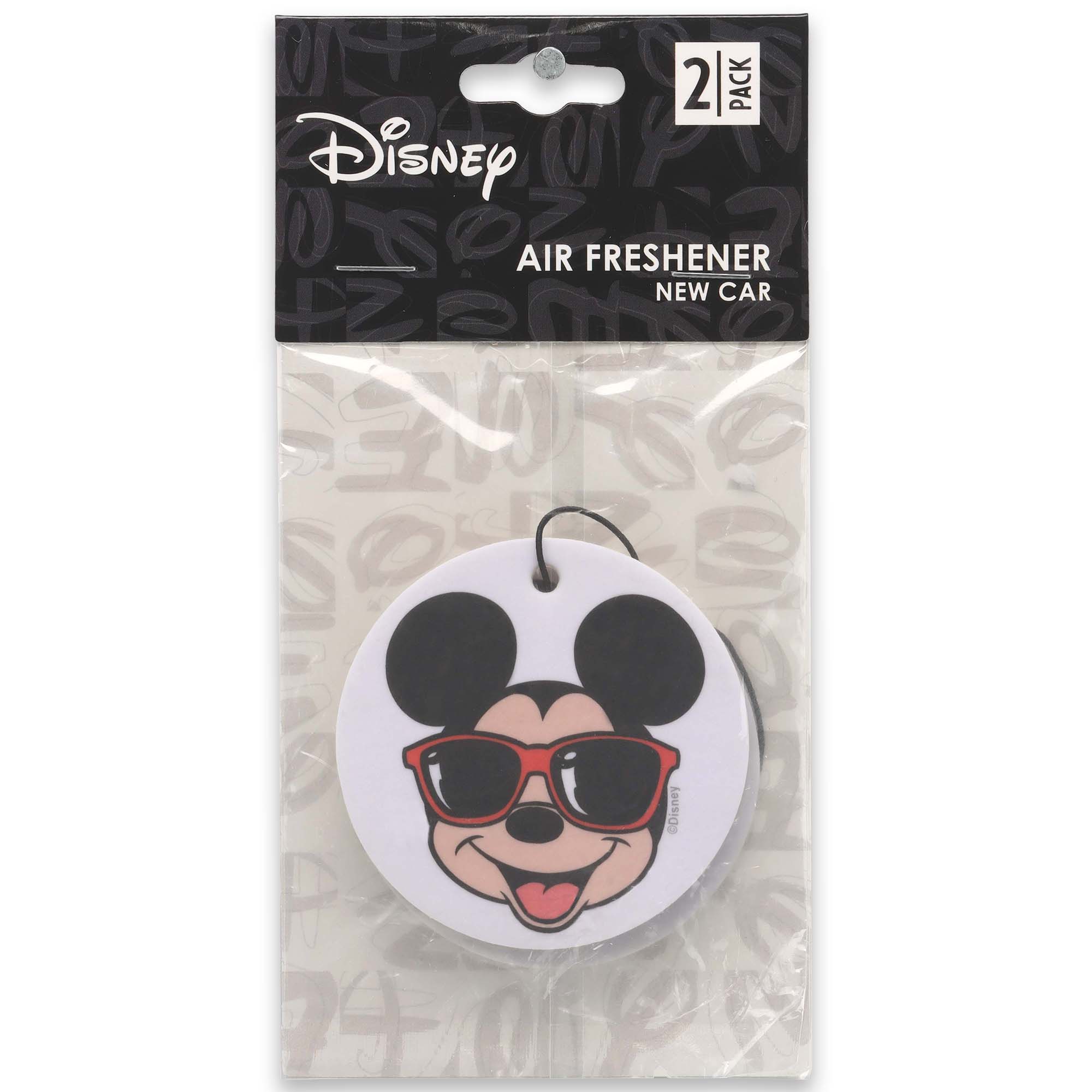 Disney Mickey Mouse in Sunglasses Car Air Freshener 2 pack: Fabric