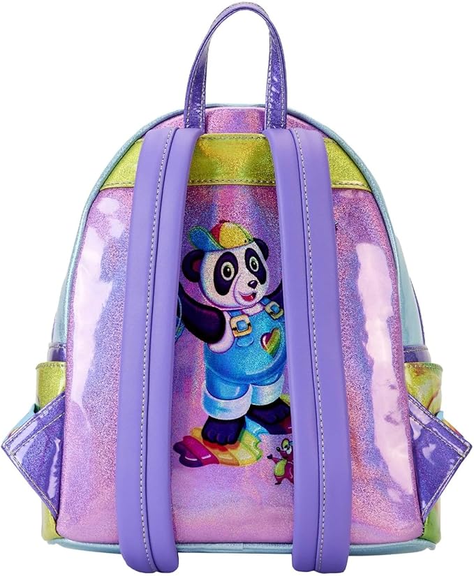 Loungefly Lisa Frank Color Block Mini Backpack