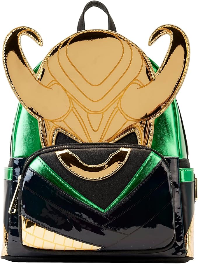 Loungefly Marvel Shine Loki Mini Backpack