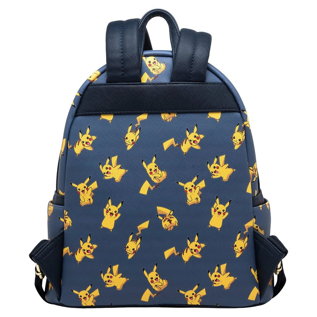 Loungefly Pokemon Pikachu Allover Print Mini Backpack