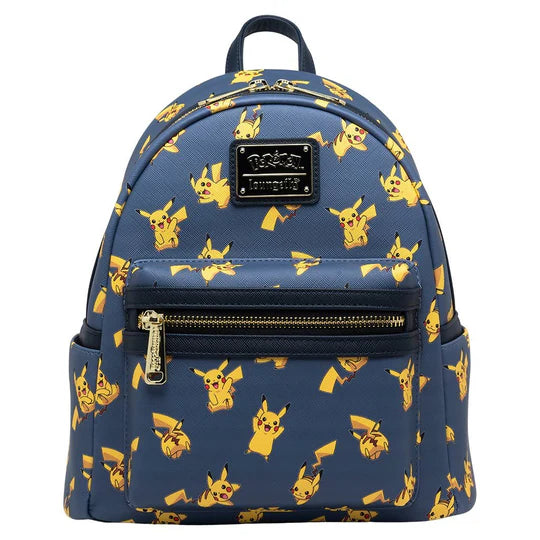 Loungefly Pokemon Pikachu Allover Print Mini Backpack